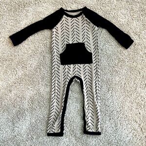 Kyte Baby Herringbone Romper